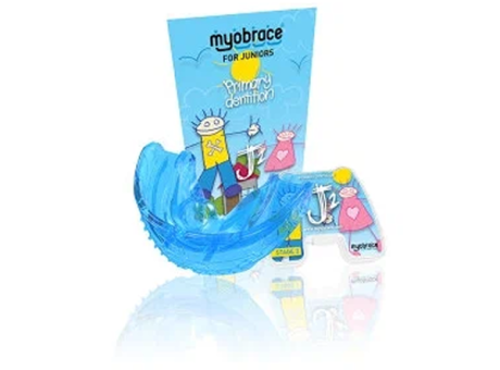 J2Mb Myobrace для малышей Этап 2. Развитие зубных дуг. MEDIUM / Голубой (MRC)